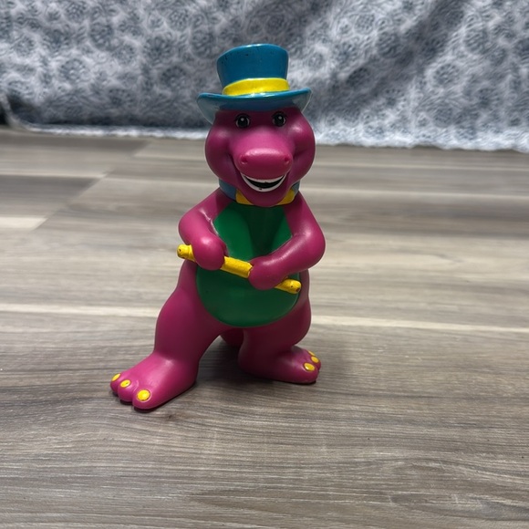 🏁 Vintage Barney the dinosaur plastic toy - Picture 2 of 7